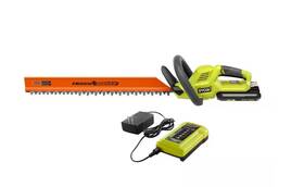 Ry40hg01k Ryobi 40v 24 Inch Hedge Trimmer With 2.0 Ah Battery And Charger