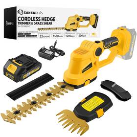 Gj64448-x49649-17-us Sakerplus Hedge Trimmer Cordless 2 In 1 Grass Shears Hedheld And Electric Trimme Gj64448-x49649-17-us Sakerplus Hedge Trimmer Cordless 2 In 1 Grass Shears Hedheld And Electric Trimme