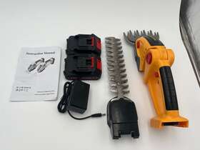 Schtumpa 1260-rpm 2-in-1 Cordless Grass Shear 24v Mini Hedge Trimmer Handheld