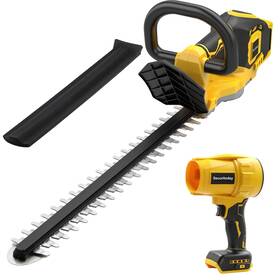 Bfjllj1534 Securitoday Cordless Hedge Trimmer And Leaf Blower Combo Compatible With Dewalt 20v Max B
