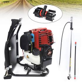 Bi-mlpq-2362 Senderpick 3in1 Backpack 4-stroke Cultivator Tiller Lawn Mower Brush Cutter Hedge Trimmer