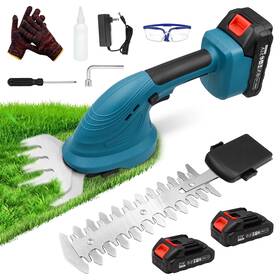 Y-cxing-wrm2632 Sentryse Hedge Trimmer And Cordless Grass Shear- 2 In 1 Handheld Electric