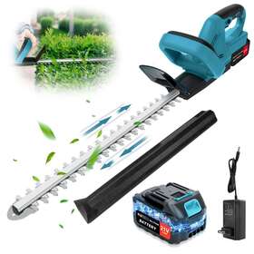 Mls-llj0042 Sixseyaa 3000mah Cordless Hedge Trimmer Electric Bush W