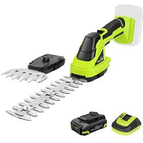 Sp2062 Snapfresh 20v Hedge Trimmer Cordless 2 In 1 8.67 Inch Electric Shrub And 4.72 Gra