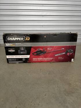 Sxdwb82 Snapper Xd Wood Bundle Chainsaw And Hedge Trimmer 82v Briggs Stratton