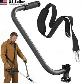Sporgain Dcqsb-01 Upgraded Weed Eater Handle Ergonomic Trimmer Extension White