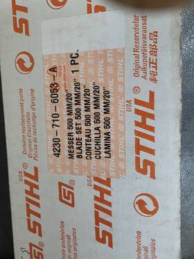 4230-710-6053a Stihl Oem Hedge Trimmer Blades