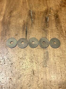 4237-958-0500 Stihl New Genuine Blade Washers 5-pack Hs81 Hs82 Hs86 Hs87 Oem