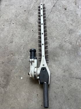42439673300 Stihl Oem Used Hlkm Kombi Hedge Trimmer Attachment 145 Degree Hl Km For Parts