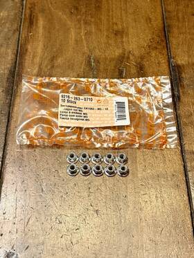 Stihl 9216-263-0710 Lock Nut 10-pack Hs81 Hs82 Hs86 Hs87 Hsa130 Genuine Oem