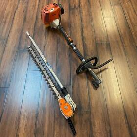 Km-95r Stihl Km85r With Hedge Trimmer Attachment Used