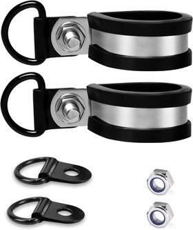Jdzj-ft-01 Tianao 2 Pcs Non-slip Weed Eater Trimmer Shaft Clamp 28-32mm 304