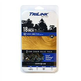 Trilink Saw Chain 800689655412 S62 - 18 Inch 2 Pack Replacement For Chainsaw 62 Drive Links Condition New