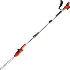 Upt2240 Ukoke 40v Cordless Pole Hedge Trimmer 18 Inch Dual-action Blades Head Angle