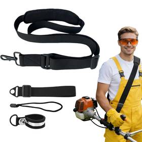 Uunxam Ccj-jd01-01 Universal Adjustable Shoulder Strap 5.12 X 7.48 1.18 Inches Black
