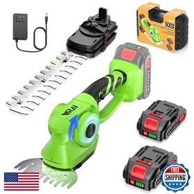 B0dpdhpgqj Varai Cordless 2-in-1 Hedge Grass Trimmer High Power Dual Battery And Charger