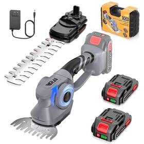 Lij-gh00 Varai Cordless Hedge Trimmer 2-in-1 Ultra Long Battery Life With