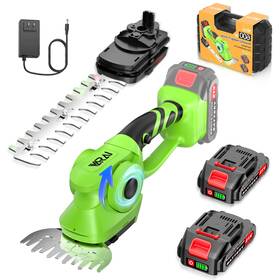 Riv007 Varai Cordless Hedge Trimmer 2-in-1 Ultra Long Battery Life With Ba
