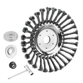 Viabrico Us-10th 10 Inch Unbreakable Wired Trimmer Blade Steel Wire Inch-rotary