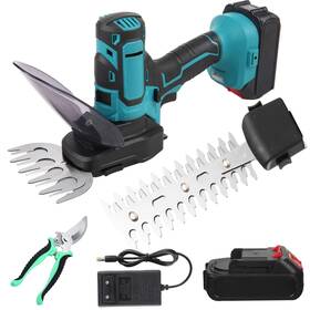 Vistreck 759208112632 Cordless Grass Shear And Shrubbery Trimmer 2 In 1 Handheld Mini