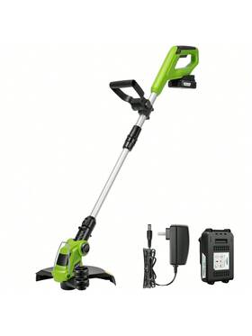 Vivosun 629722761930 12 Inch Cordless String Trimmer And Edger 20v 2.0ah 2-speed Control