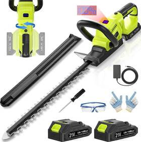 Yl-llj-a01 Voerjia 21v Cordless Hedge Trimmer With Glasses Gloves Charger Yl-llj-a01 Voerjia 21v Cordless Hedge Trimmer With Glasses Gloves Charger