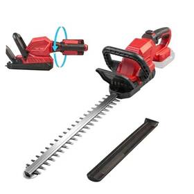 Vokoroad 0111 Cordless Hedge Trimmer 22-inch Compatible With Milwaukee M18 Battery Red