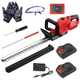 Ht-608 Voysili Hedge Trimmer Cordless With Rotatable Handle 22-inch Electric Bush Trimmers