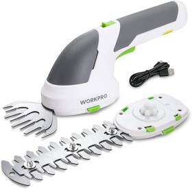 Workpro 820909687481 7.2v Cordless Grass Shear And Shrubbery Trimmer White New/damaged Box