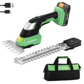 125331 Workprox 20v Cordless Grass Shears Shrubbery Trimmer 2-in-1 Hedge Shears/trimmer