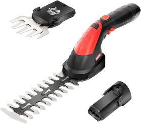 Zaker 744759737083 Trim And Shape With Ease 7.2v Cordless Grass Shear Hedge Trimmer - 2-in-1 El