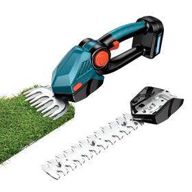 X1576 Zuyiyi Cordless Hedge Trimmer For Makita 18v Battery 2-in-1 Electric Grass Shear And