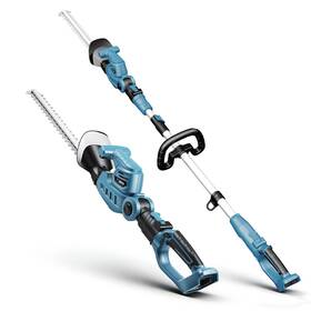 Zhtc0888 Zuyiyi Pole Hedge Trimmer Cordless For Makita 18v Battery 2-in-1 Handheld And Long Re Zhtc0888 Zuyiyi Pole Hedge Trimmer Cordless For Makita 18v Battery 2-in-1 Handheld And Long Re