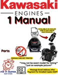 Kawasaki TEX45D Engine Manual Parts Pdf On Usb. Fixed Price $25.00.