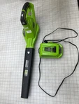 Greenworks 24282 Black 40V Lithium Ion Cordless Electric Blower No Battery. Fixed Price $45.46.