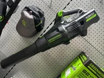 Greenworks 82V Handheld Blower With 4AH Battery Dual Port Charger. Fixed Price $334.99.