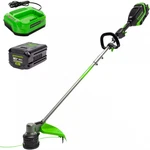Greenworks - 80V 17" Brushless String Trimmer With 2.0AH Battery & Charger .... Fixed Price $219.99.