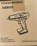 Powerworks Xb 20V Cordless Drill/driver, Battery And Charger Not Included DDG303. Fixed Price $39.99.