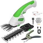 7.2V Hedge Trimmer Cordless 2-IN-1 Handheld Electric Shrub & Grass .... Fixed Price $57.10.