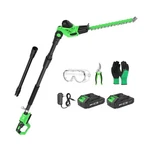 Soyus Pole Hedge Trimmer Cordless, 18-INCH Electric With Extens.... Fixed Price $118.77.