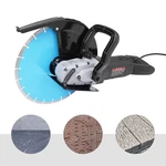 Electric Concrete Saw Round Portable Corded 3800RPM W/ Blue Blade. Fixed Price $169.05.