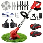 21V Electric Cordless Grass Garden Edger Cutter W/ Battery. Fixed Price $31.49.