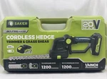 Saker Cordless Hedge Trimmer Hand Held Electric Bush Grass Cutter Clipper Tool. Fixed Price $129.99.