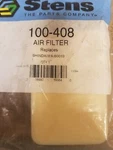 Stens Replacement Air Filter #100-408, Replaces Shindwaiwa 68206-82120. Fixed Price $15.00.