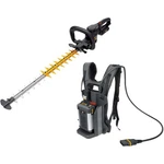 Cat 60V 25IN Brushless 2-SPEED Backpack Hedge Trimmer Kit. Fixed Price $417.09.