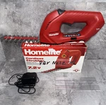 Homelite Cordless Shruber 7.2V With 6" Hardened Steel Blade Includes Charger. Fixed Price $29.00.