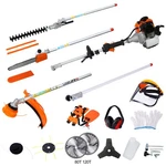 12-IN-1 32.6CC 2-CYCLE Gas Garden Tool Pole Saw, Hedge Trimmer, Brush Cutter. Fixed Price $283.99.