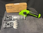 Workpro Cordless Grass Shear & Shrubbery Trimmer (model W125106AE). Fixed Price $15.00.