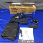 Pulituo 4INCH Cordless Mini Chainsaw 19.7FT/S Portability Blue Gift Pack. Fixed Price $43.30.