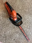 Black & Decker HT20 20-INCH Corded Electric Hedge Trimmer Lightweight. Fixed Price $25.00.